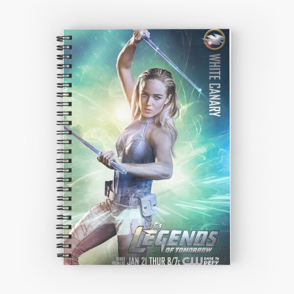 Item preview, Legends of Tomorrow Sara Lance White Canary Poster designed and sold by Katy Caldwell.