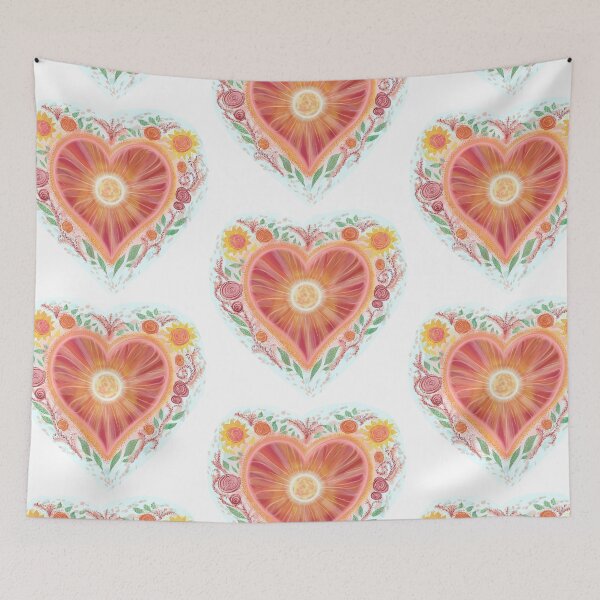 Item preview, Sunlit Heartbeat in Bloom designed and sold by AdriaCaps Art & Design.