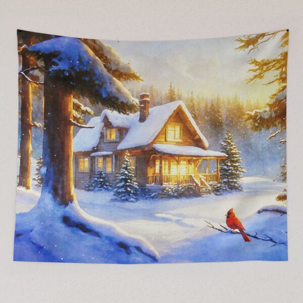 Item preview, Cardinal on a Snowy Day designed and sold by Frankie Cat Photography.