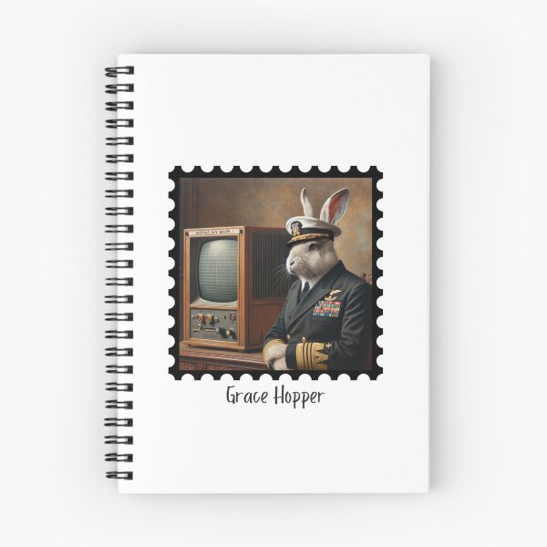 Item preview, Grace Hopper (Rabbit) designed and sold by Labcoat Legends.