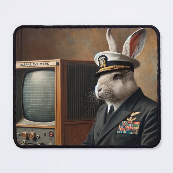 Item preview, Grace Hopper (Rabbit) designed and sold by Labcoat Legends.