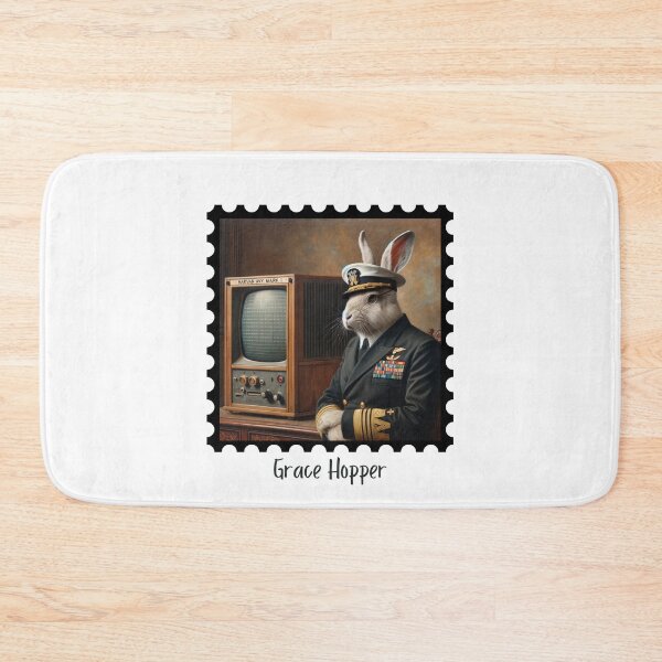 Item preview, Grace Hopper (Rabbit) designed and sold by Labcoat Legends.