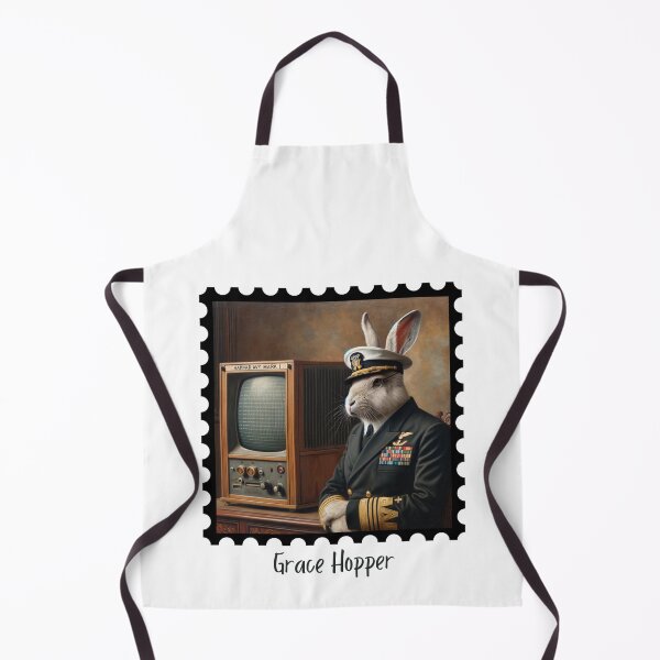 Item preview, Grace Hopper (Rabbit) designed and sold by Labcoat Legends.