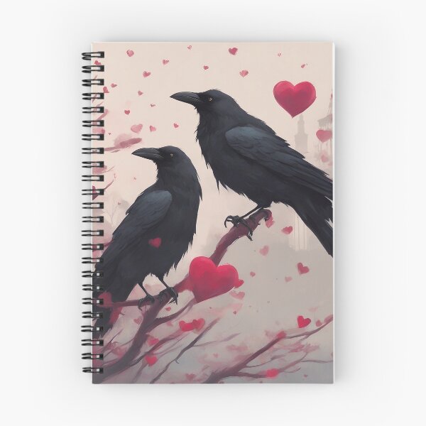 Item preview, Crows looking in the same direction designed and sold by DarkFinds.