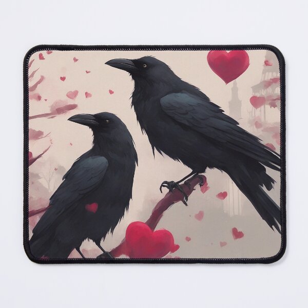 Item preview, Crows looking in the same direction designed and sold by DarkFinds.