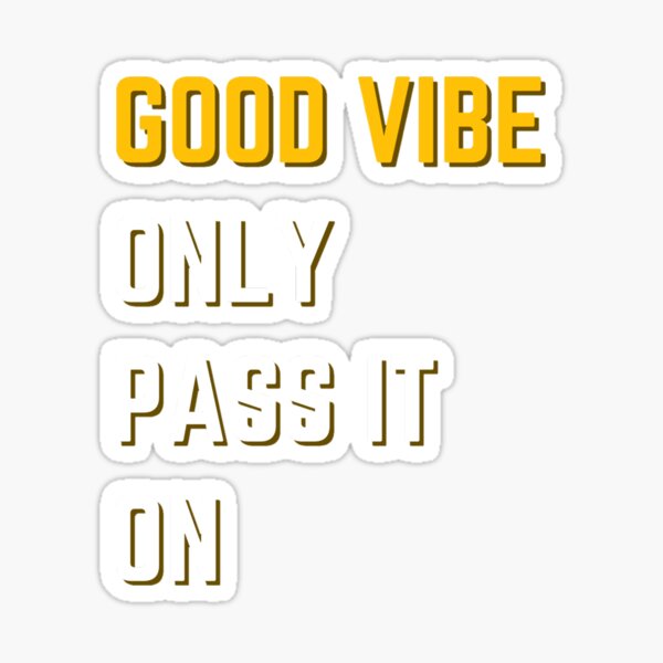 Oh Stick! Good Vibes Only Sticker Book