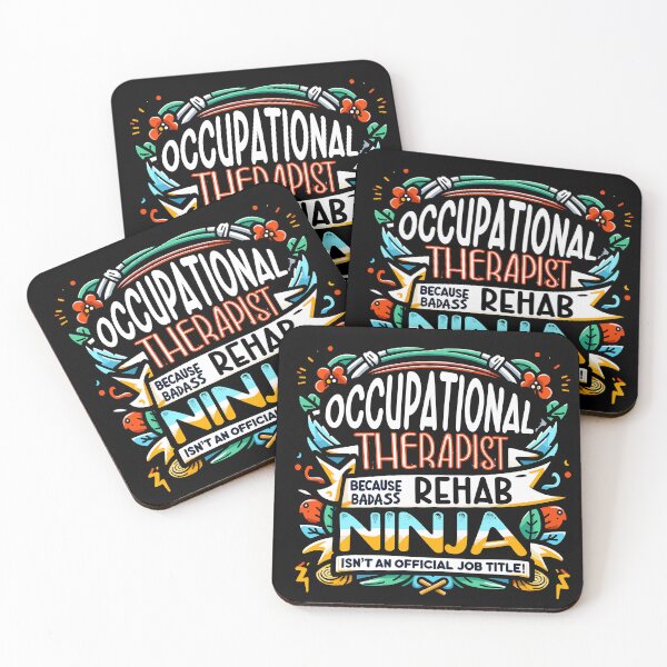 Item preview, Occupational Therapist Because Badass Rehab Ninja Isn't An Official Job Title! designed and sold by TeesYouWant.