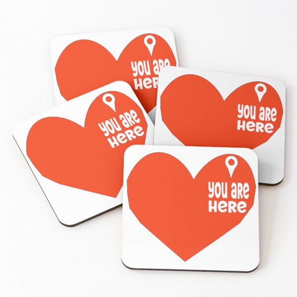 Item preview, know your location .he is in my heart ,YOU ARE HERE   designed and sold by MABROTH.