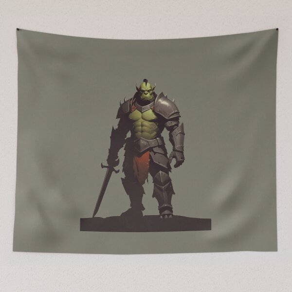 Item preview, Orc Warrior designed and sold by ArtCraftLab.