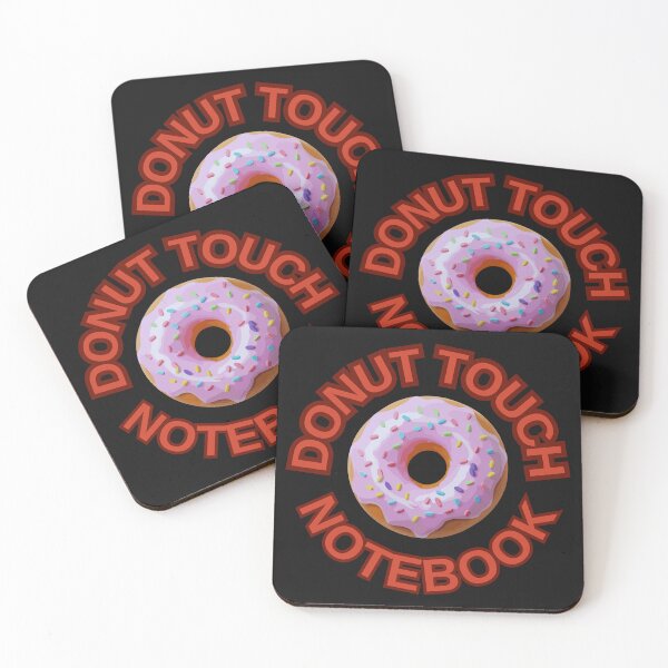 Item preview, DONUT Touch My Notebook ! Do not Touch Series designed and sold by Psycho-Crazy.