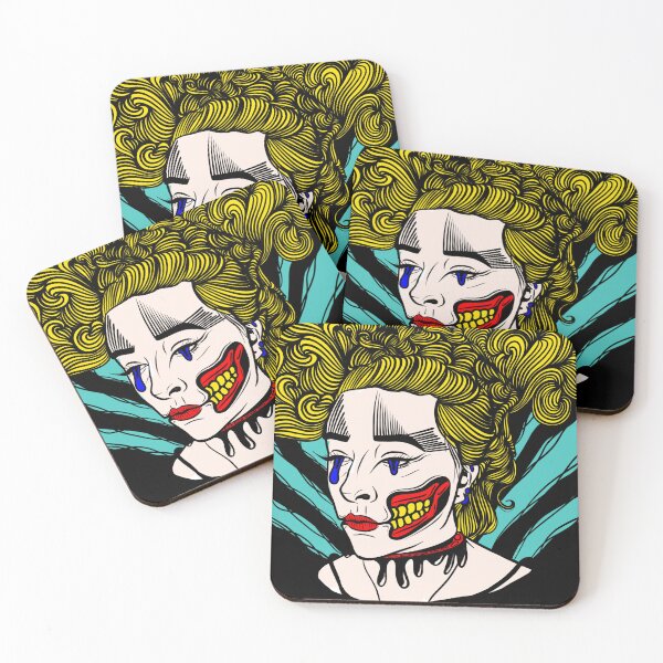 Item preview, Pop Art Portrait designed and sold by prettykokopuff.