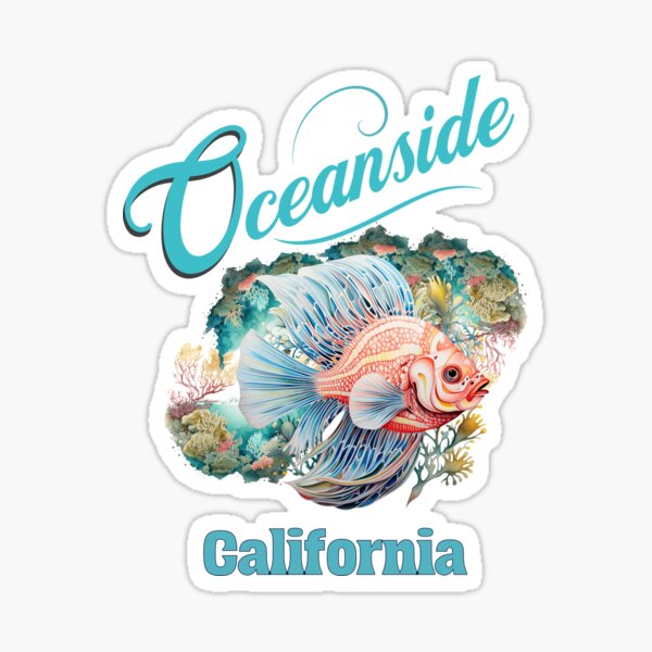 Item preview, Oceanside California Ocean Life designed and sold by Destination88.