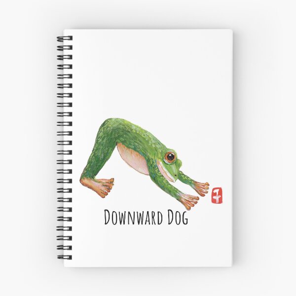 Item preview, Yoga Frog - Downward Dog Pose designed and sold by Roy & Tiffany.
