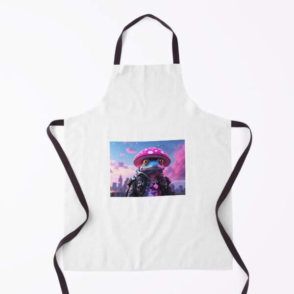 Item preview, A cute blue frog with a pink and purple background designed and sold by Anwarrosli.