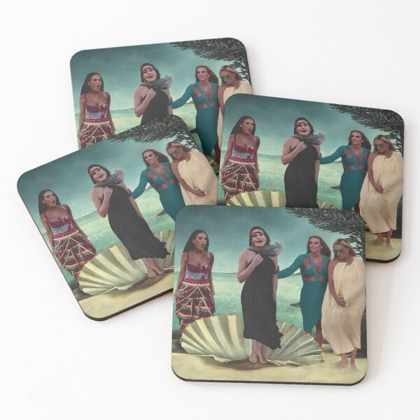 White City Skyline Coasters - Set of 4 - Bobo & Bob