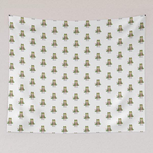 Item preview, Yoga Frog -  Lotus Pose designed and sold by Roy & Tiffany.