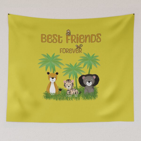 Item preview, Best Friends Forever, Tiger, Bear, Lion, designed and sold by GabbyKI261.