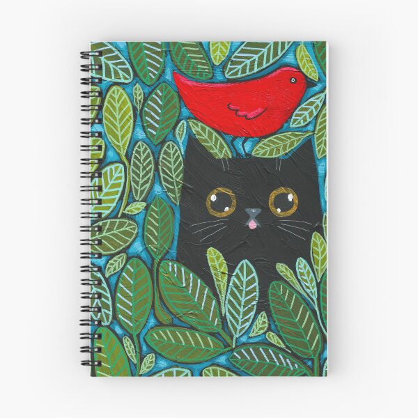 Item preview, Cat Bird Watching 6 designed and sold by KilkennyCat Art.