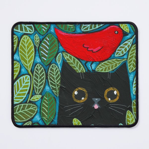 Item preview, Cat Bird Watching 6 designed and sold by KilkennyCat Art.