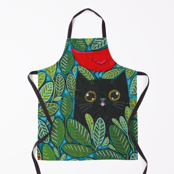 Item preview, Cat Bird Watching 6 designed and sold by KilkennyCat Art.
