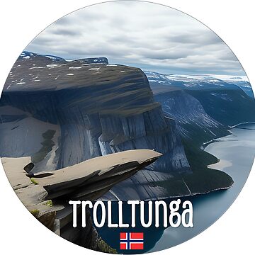 Artwork thumbnail, Trolltunga - Norway by ChooChoooShop