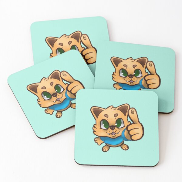 Item preview, Gatito con pulgar arriba designed and sold by Angello-Sempai.
