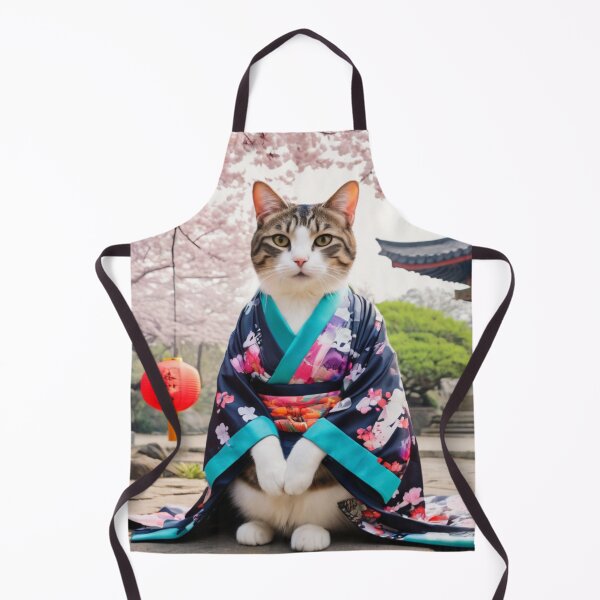 Item preview, A cat dressed as an amazing samurai designed and sold by Great-store4U.