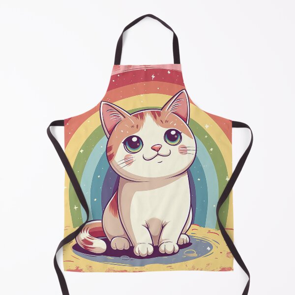 Item preview, Cat chasing rainbow designed and sold by Sp3ctrumOfColor.