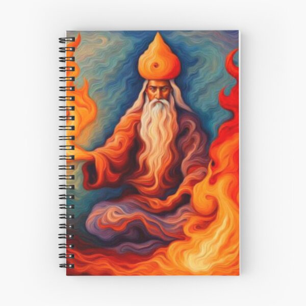 Item preview, Zoroaster merges with the eternal flame designed and sold by George Hutton Hunter.