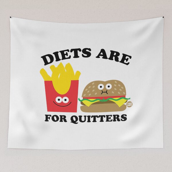Item preview, DIET FOR QUITTERS designed and sold by TODD GOLDMAN.
