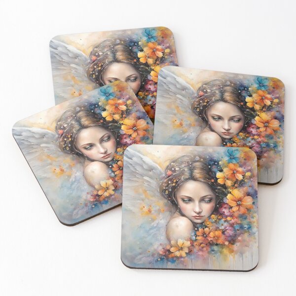 Item preview, Angels love flowers designed and sold by bogfl.
