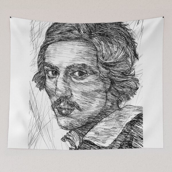 Item preview, GIAN LORENZO BERNINI ink portrait designed and sold by lautir.