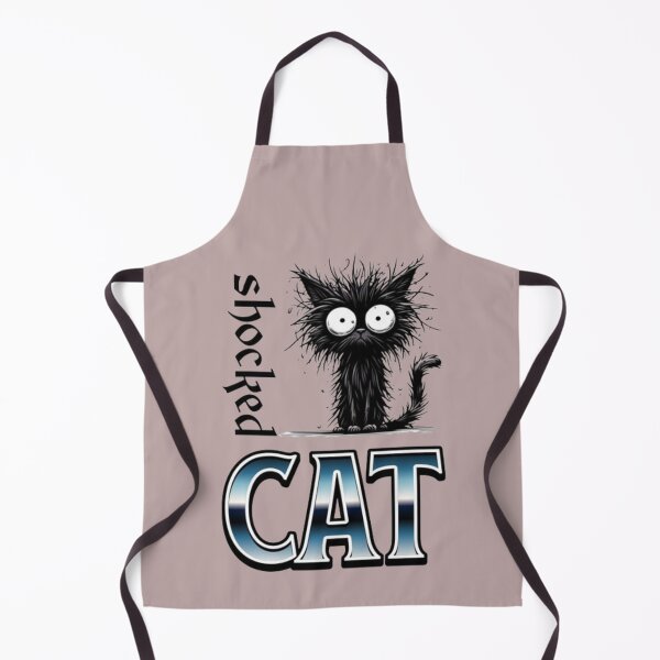 Item preview, shocked cat designed and sold by Zagalo Art.