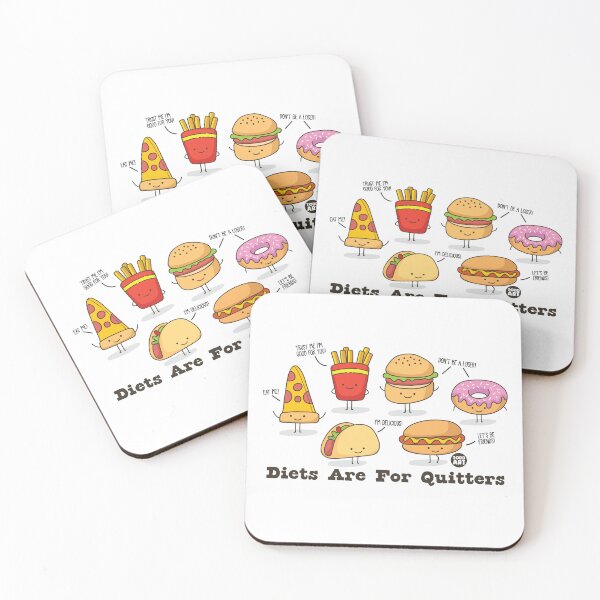 Item preview, DIETS ARE FOR QUITTERS designed and sold by TODD GOLDMAN.