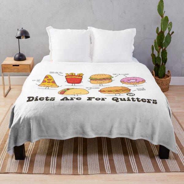 Item preview, DIETS ARE FOR QUITTERS designed and sold by TODD GOLDMAN.