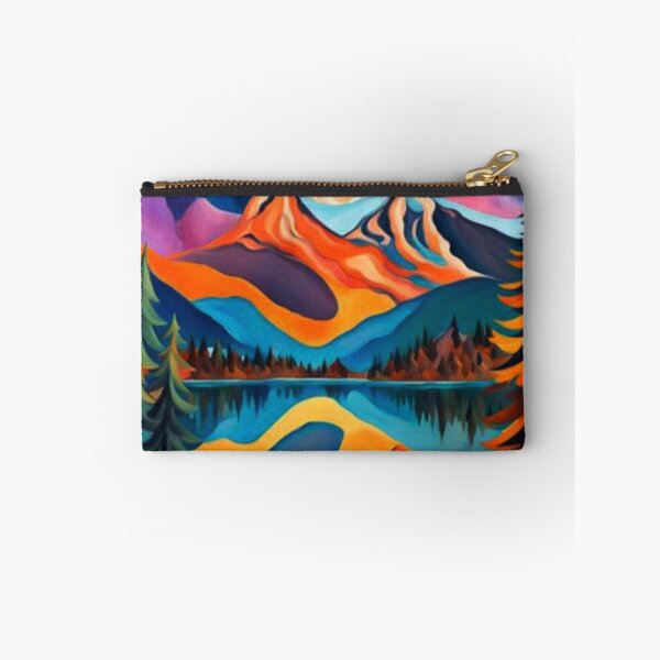 Item preview, Mountains reflecting on lake surface designed and sold by George Hutton Hunter.