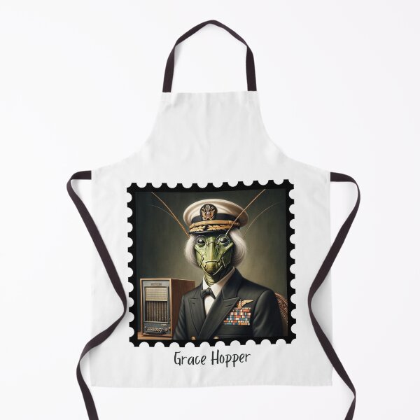 Item preview, Grace Hopper (Grasshopper) designed and sold by Labcoat Legends.