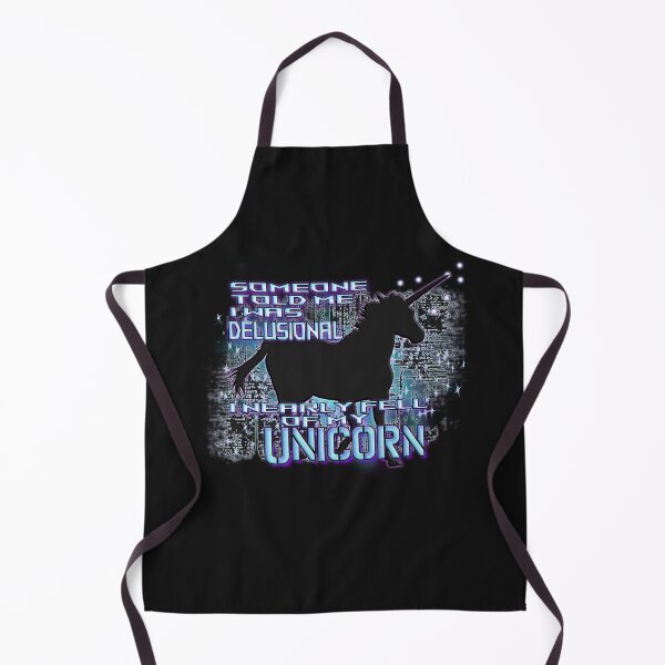 Item preview, im not delusional! neon unicorn designed and sold by PaintDesigns.
