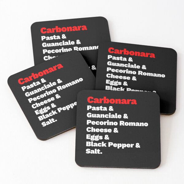 Item preview, Carbonara Ingredients 2 designed and sold by Lanfa.