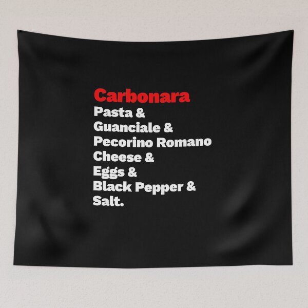 Item preview, Carbonara Ingredients 2 designed and sold by Lanfa.