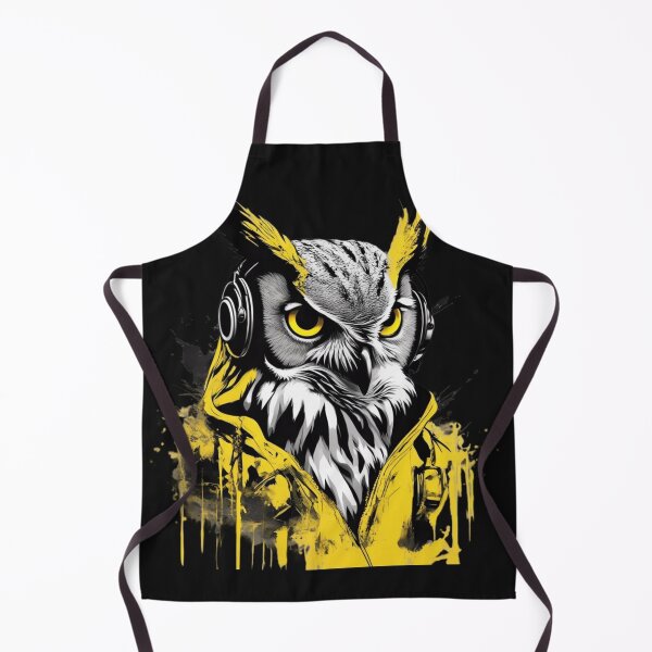 Item preview, Cool owl music lover designed and sold by KarakitAI.