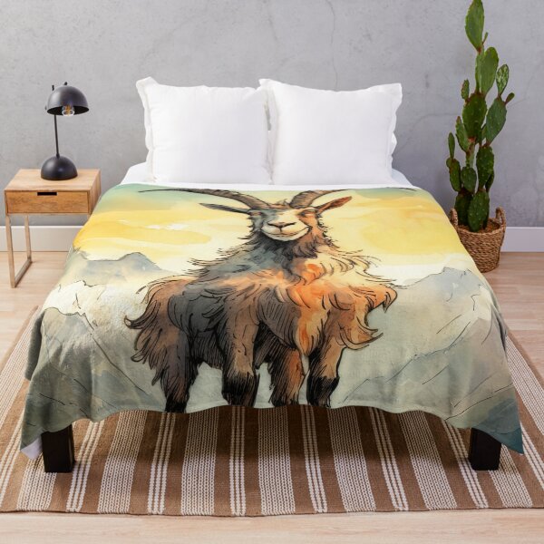 Item preview, Genial Cabra Montés, Cabra en las Montañas designed and sold by MoonFoxDesign.