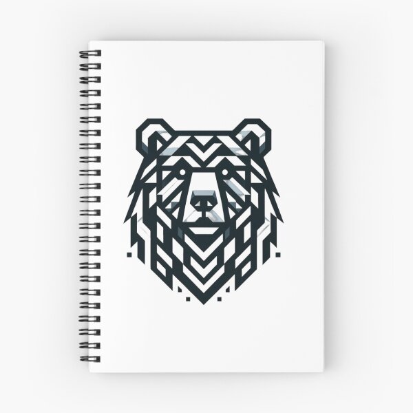 Item preview, Geometric Bear Essence Artwork designed and sold by NAISTUDIOSTO.