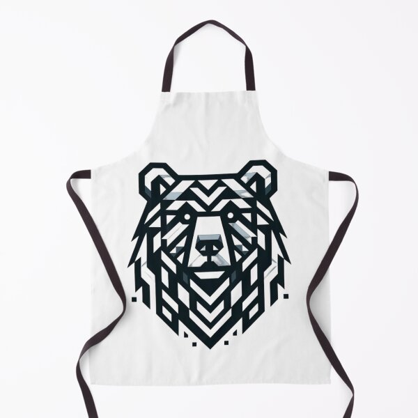 Item preview, Geometric Bear Essence Artwork designed and sold by NAISTUDIOSTO.