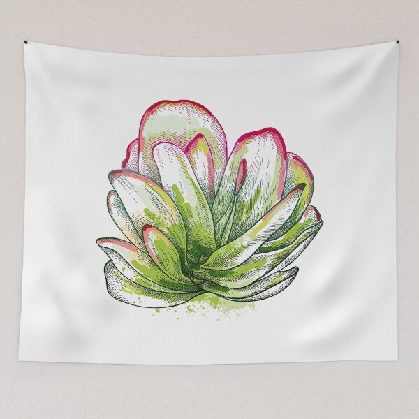 Item preview, Paddle plant succulent in pastel green. designed and sold by Bokasana.