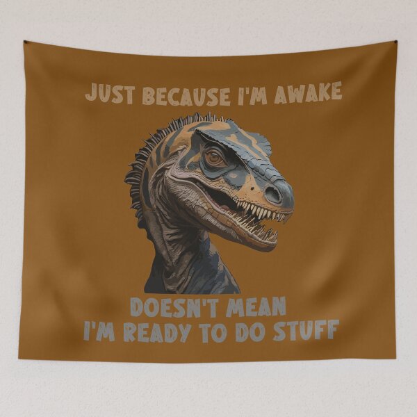 Item preview,   Just Because I'm Awake Funny designed and sold by box-artshop.