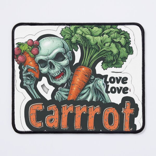 Item preview, Romantic Zombie - Vegan Carrot designed and sold by jackoil.