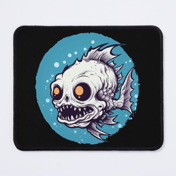 Item preview, Funny horror punk fish designed and sold by drizzd.