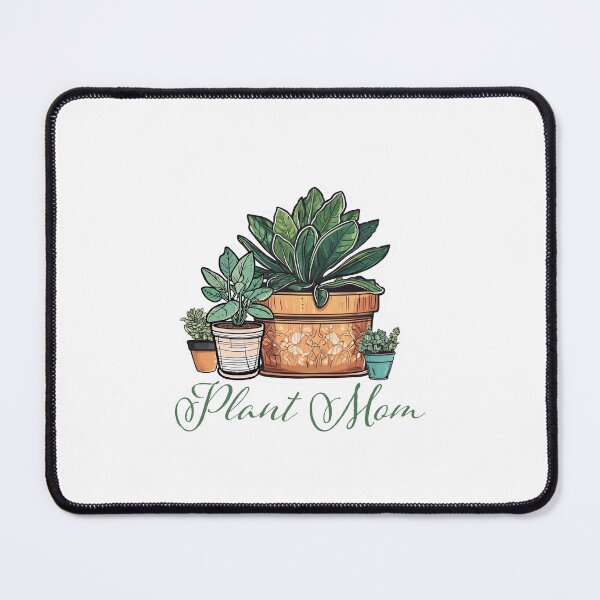 Item preview, Plant Mom- with cursive font designed and sold by whittygeek.