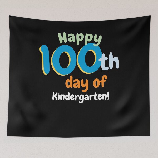 Item preview, Happy 100th Day of Kindergarten  designed and sold by Pricity Designs.